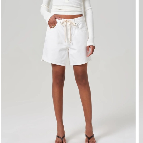 Anthropologie Pants - Anthropologie Citizens of humanity Byrnn drawstring shorts Fresco size 30